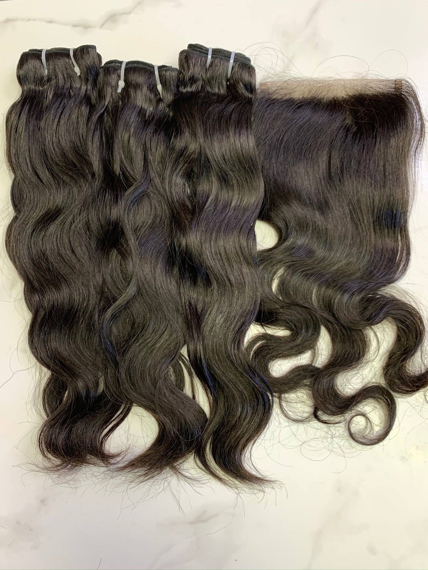Indian 5x5 Body Wave Lace Closures